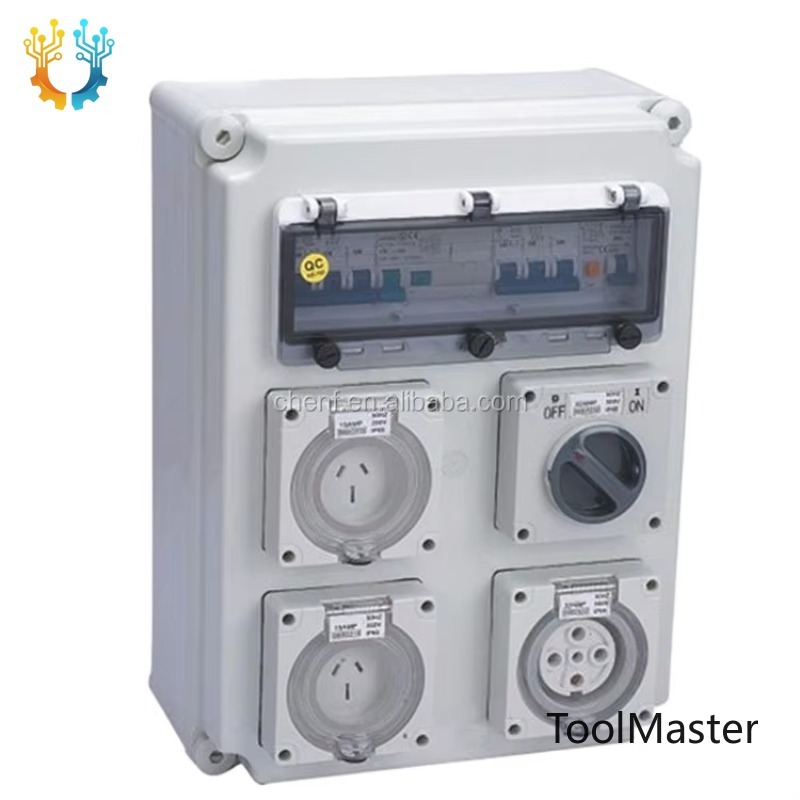 Outdoor Power Distribution Board - 【2026】Уличный/Внутренний 3-фазный водонепроницаемый электрический комбинированный распределительный