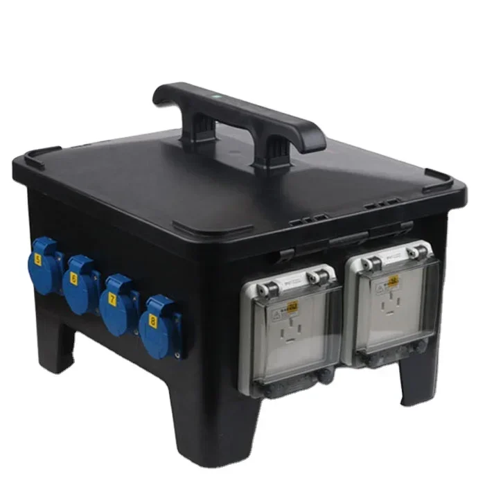 Outdoor Power Distribution Board - Водонепроницаемый уличный комбинированный портативный промышленный распределительный