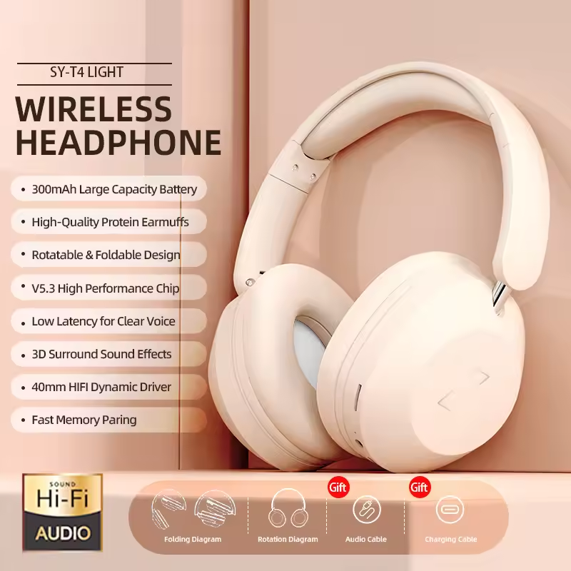 Outdoor Power Jack - Складные беспроводные Bluetooth-наушники SY-T4, спортивные наушники