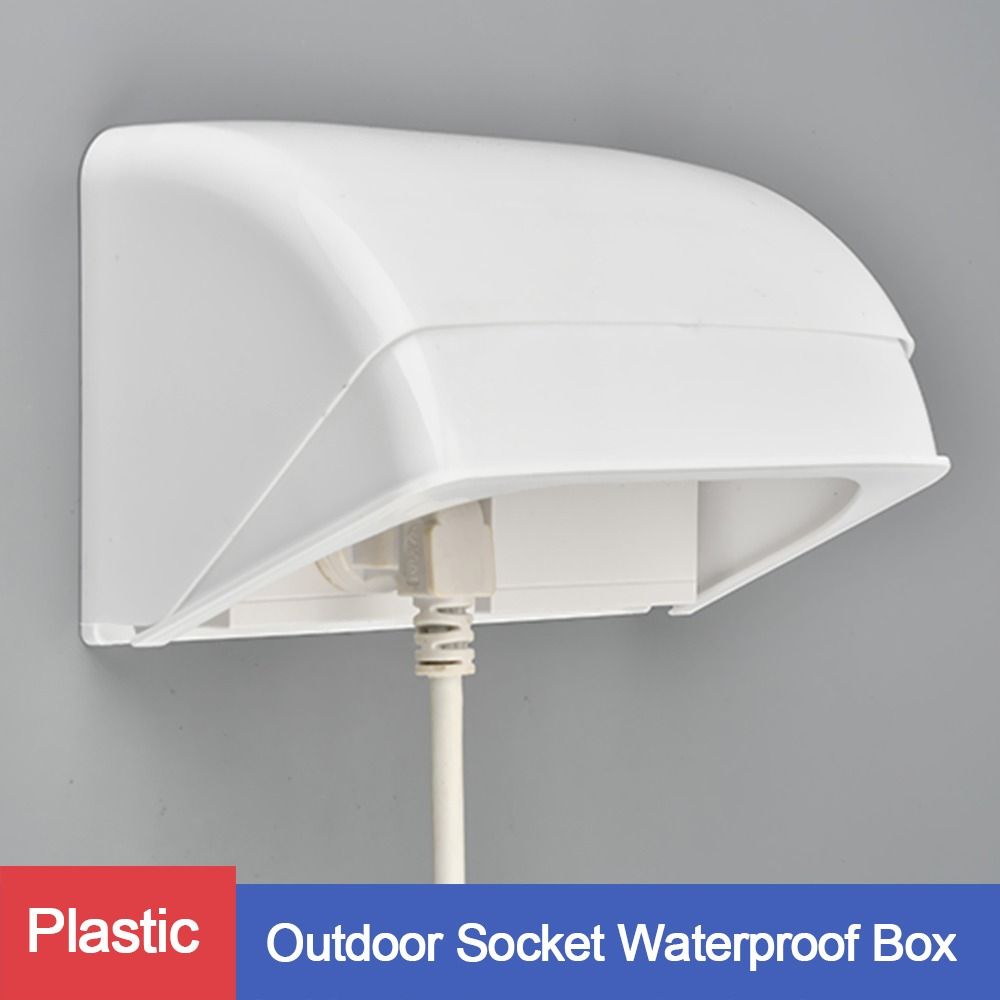 Outdoor Power Socket - 1 шт., уличная розетка, водонепроницаемая коробка,