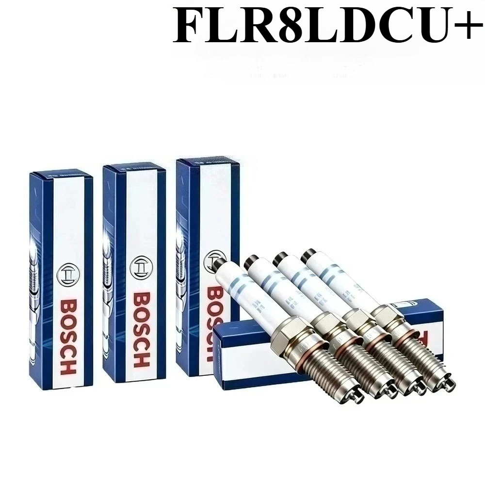 Bosch Spark Plug Copper - Свеча зажигания Bosch FLR8LDCU+ с никель-медным