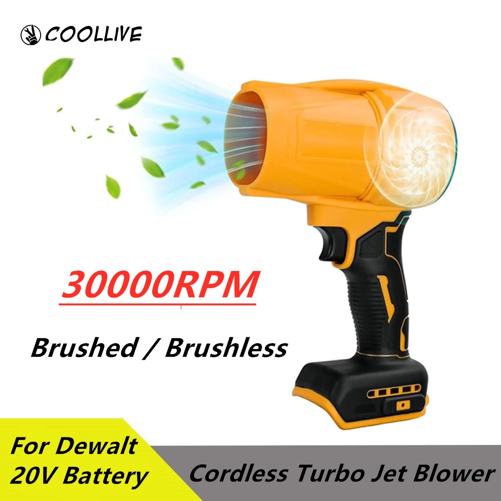 Leaf Blower Cordless - Беспроводной воздушный нагнетатель, мощный струйный вентилятор,