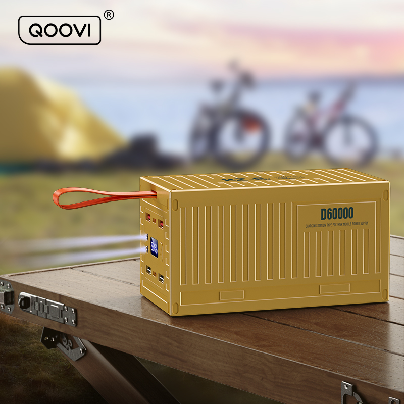 Outdoor Power Adapter Usb C - QOOVI 60000 мАч Power Bank 22,5