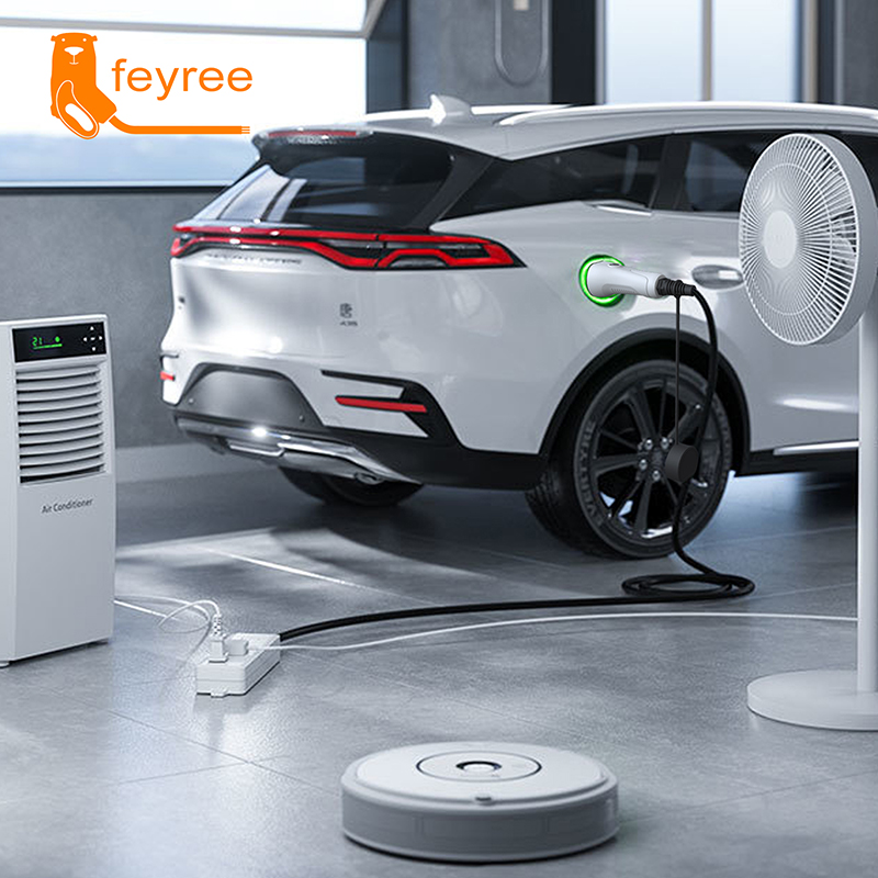 Кабель Feyree V2L для электром – обзор и цена Outdoor Power Socket