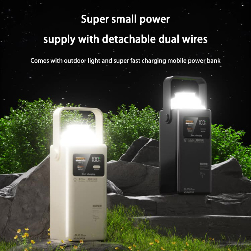120 Вт Power Bank 200000 мАч б – обзор и цена Outdoor Power Adapter Usb C