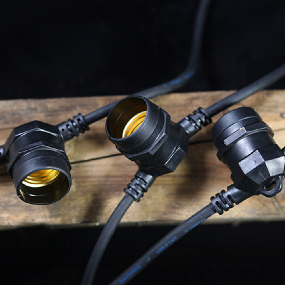 Светодиодная гирлянда 10 м, ко – обзор и цена Outdoor Power Socket
