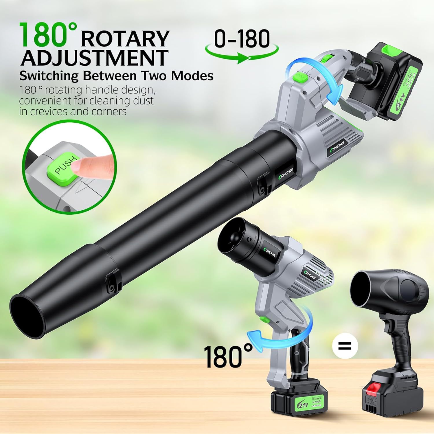 Беспроводной электрический воз – обзор и цена Leaf Blower Cordless