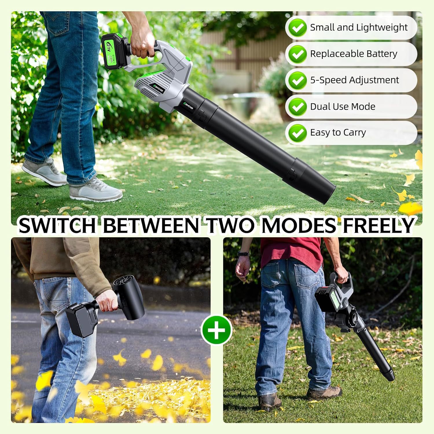 Беспроводной электрический воз – обзор и цена Leaf Blower Cordless