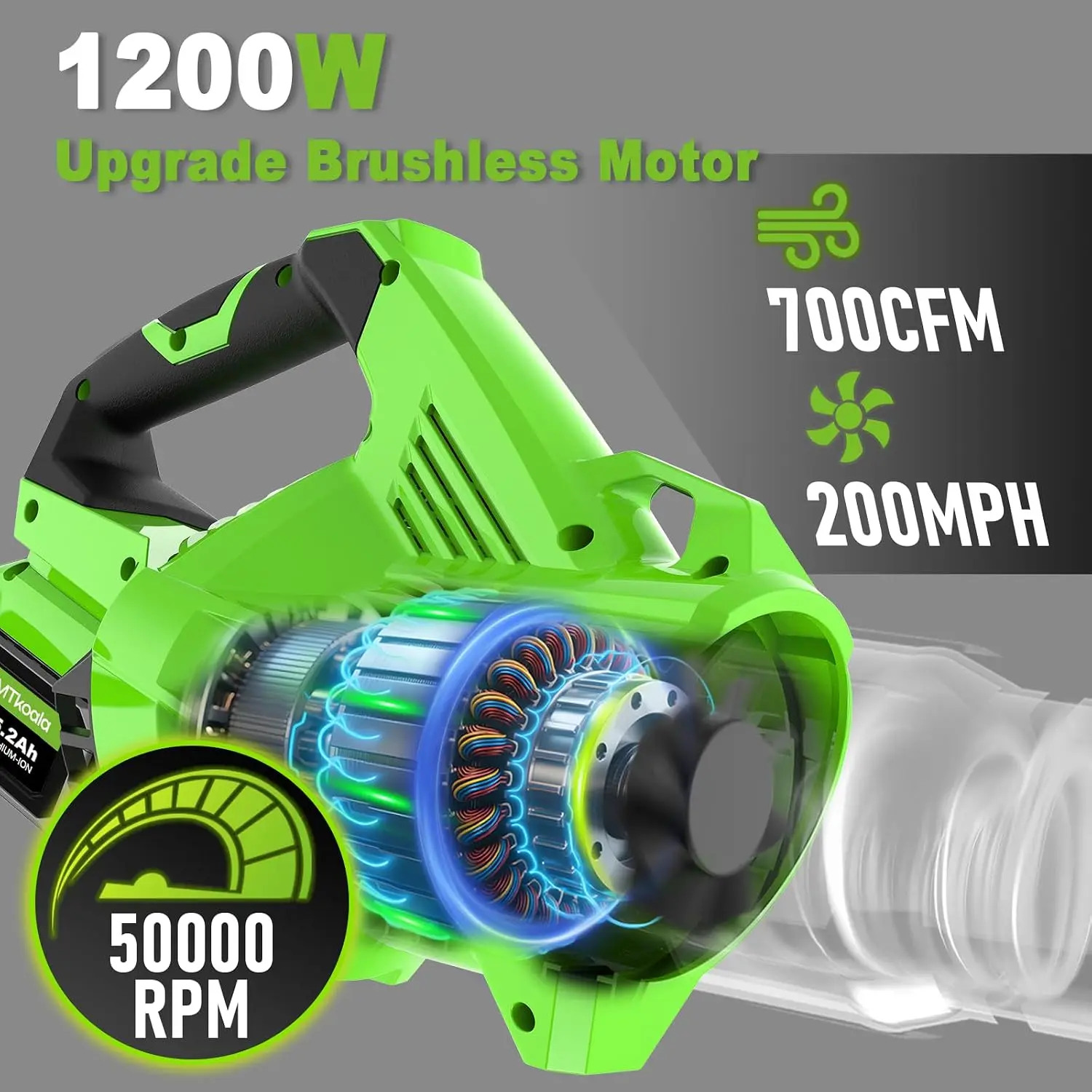 Бестселлер: Беспроводной возду – обзор и цена Leaf Blower Cordless