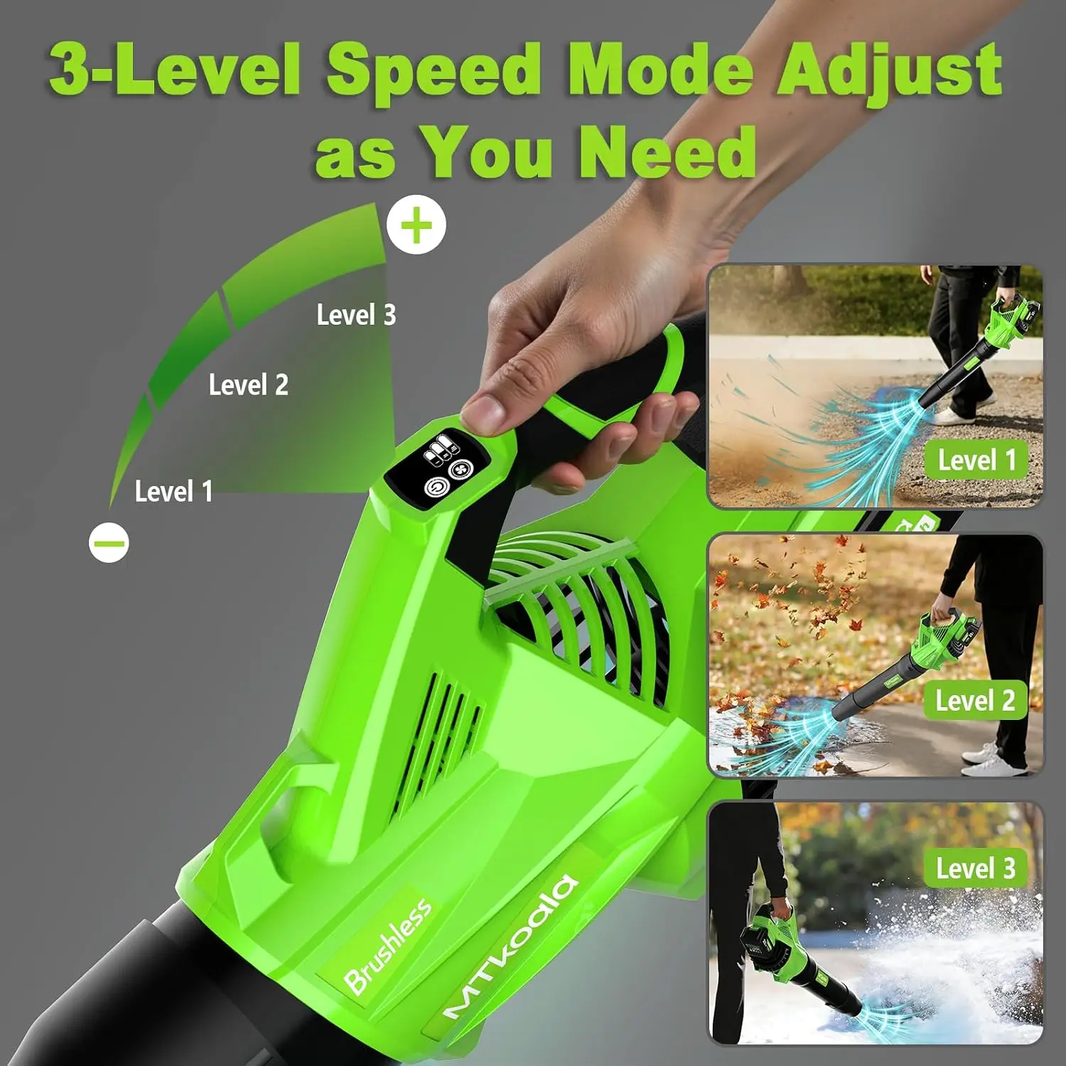 Бестселлер: Беспроводной возду – обзор и цена Leaf Blower Cordless