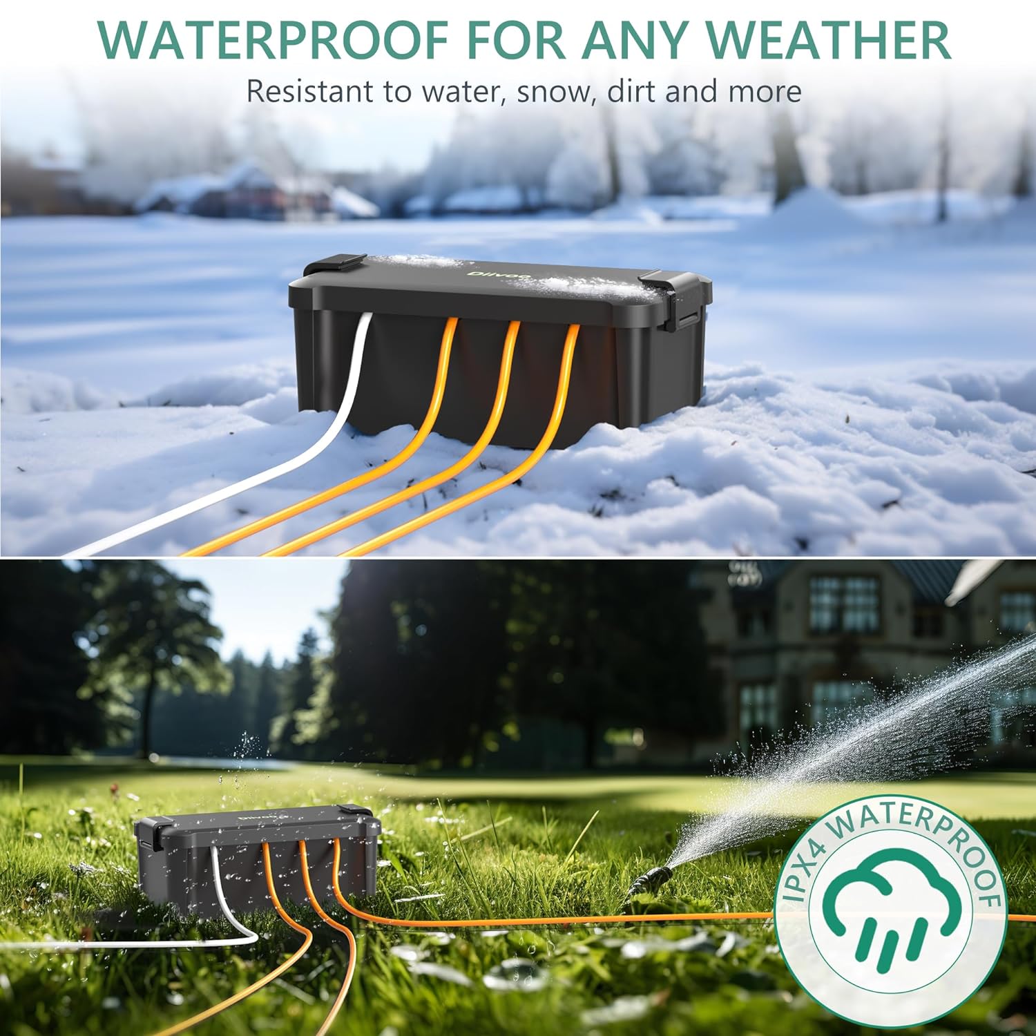 Diivoo уличная водонепроницаем – обзор и цена Outdoor Power Socket