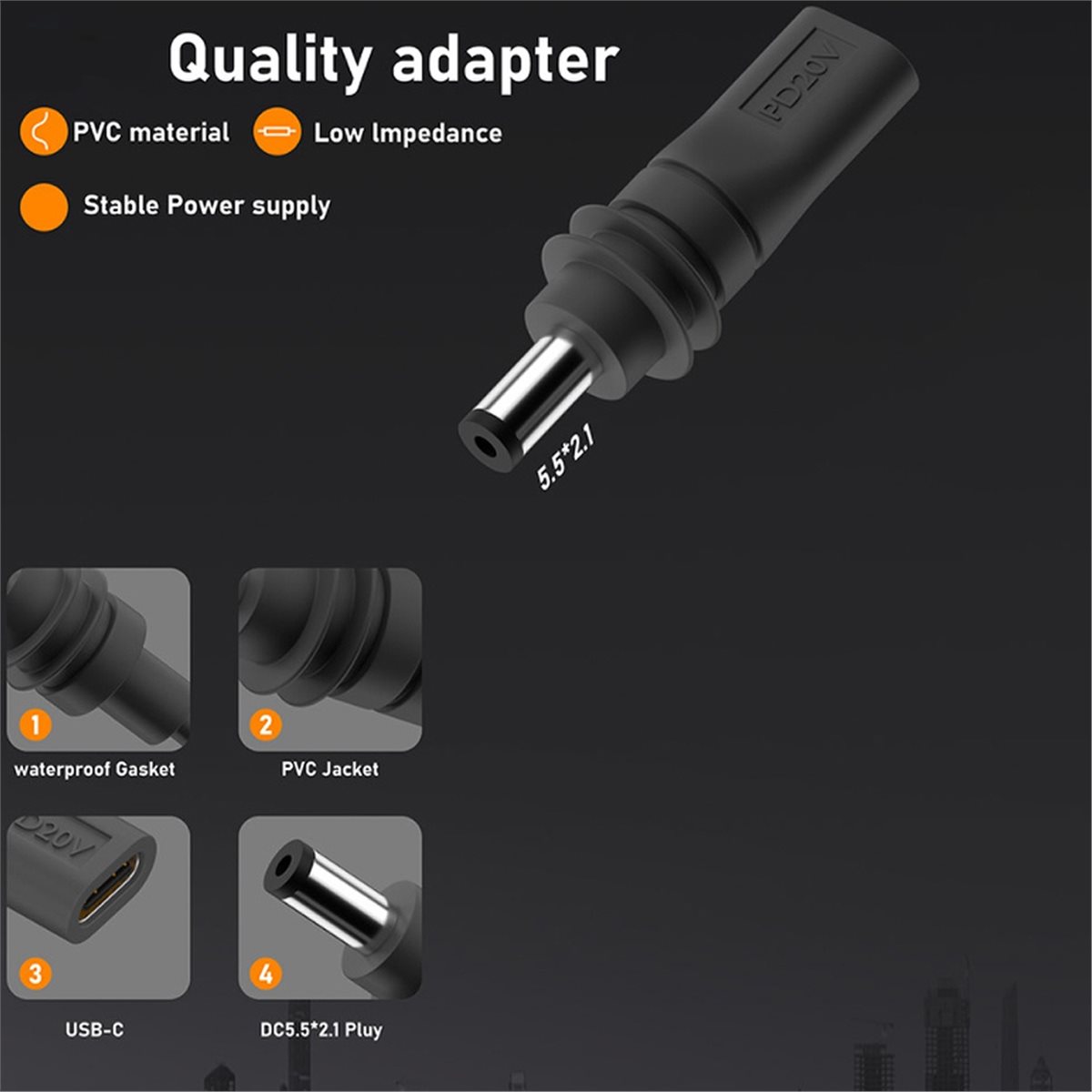 # Водонепроницаемый адаптер пи – обзор и цена Outdoor Power Jack