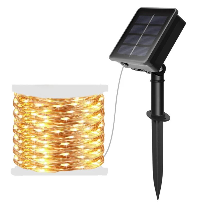 100 LED Солнечная Фея Водонепр – обзор и цена Outdoor Power For Wedding