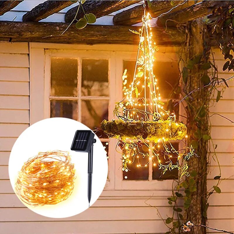 100 LED Солнечная Фея Водонепр – обзор и цена Outdoor Power For Wedding