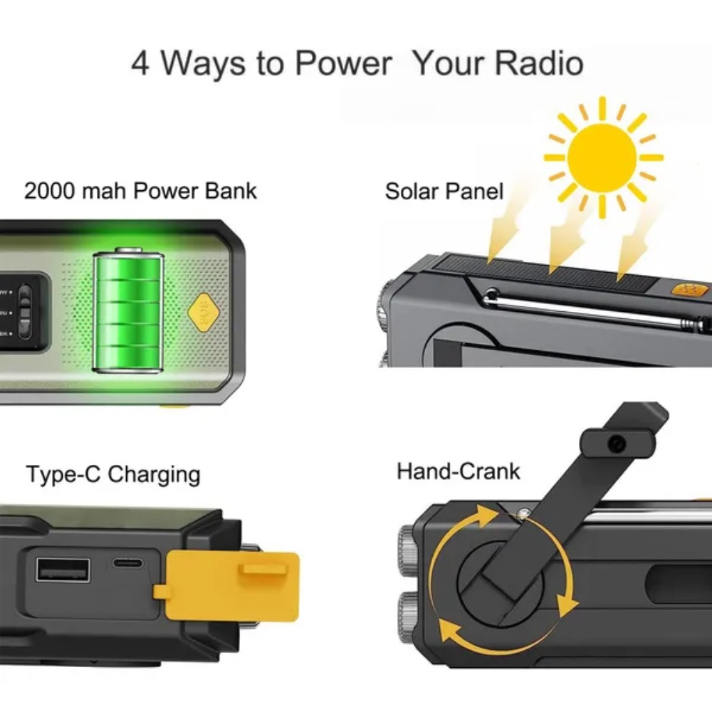 Аварийное солнечное радио NOAA – обзор и цена Outdoor Power Equipment Brands