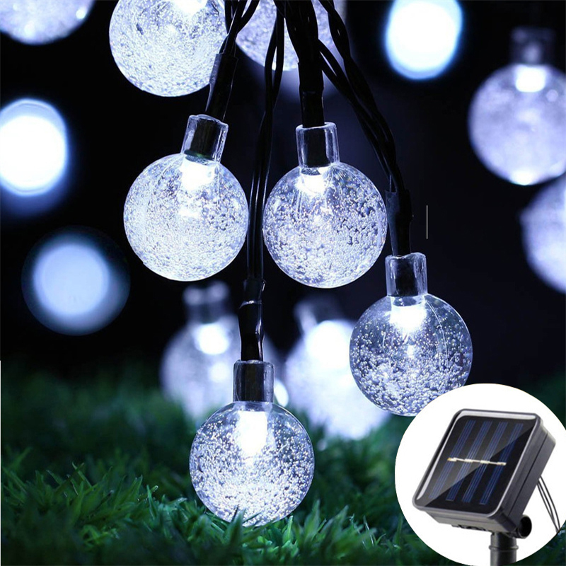 Светодиодная гирлянда на солне – обзор и цена Outdoor Power For Wedding